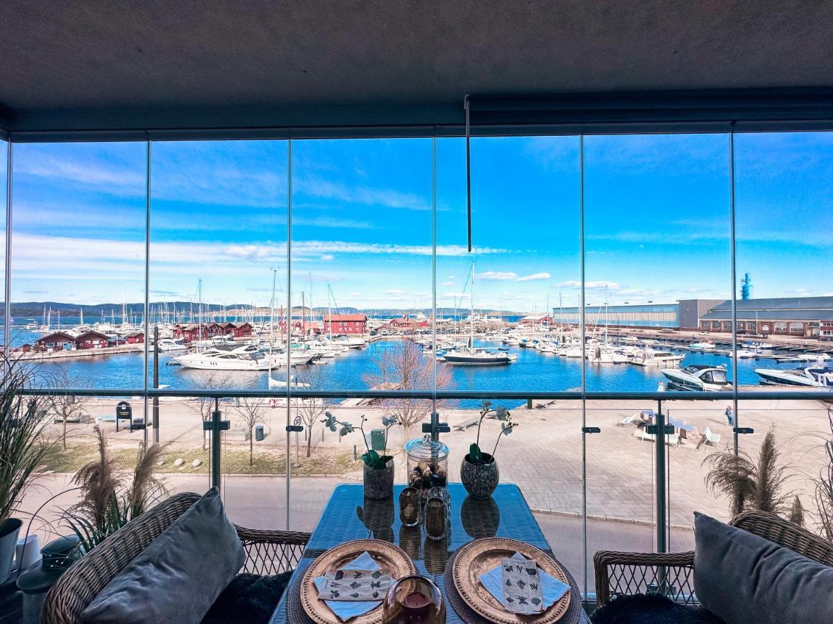 Holmestrand, Leilighet Pa Bryggekanten Ngoại thất bức ảnh